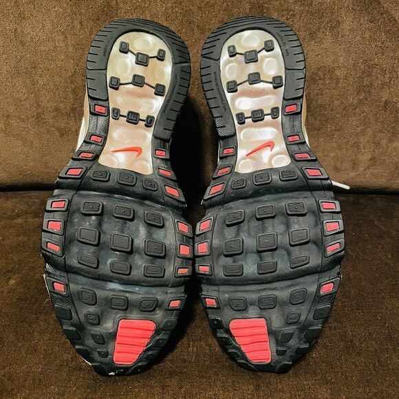 Mint Vintage NIKE AIR MAX 360 Champagne White Coral Pink Tight Air Bladders - Picture 7 of 11